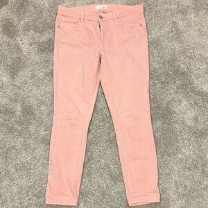 Loft Dusty Rose Skinny Jeans